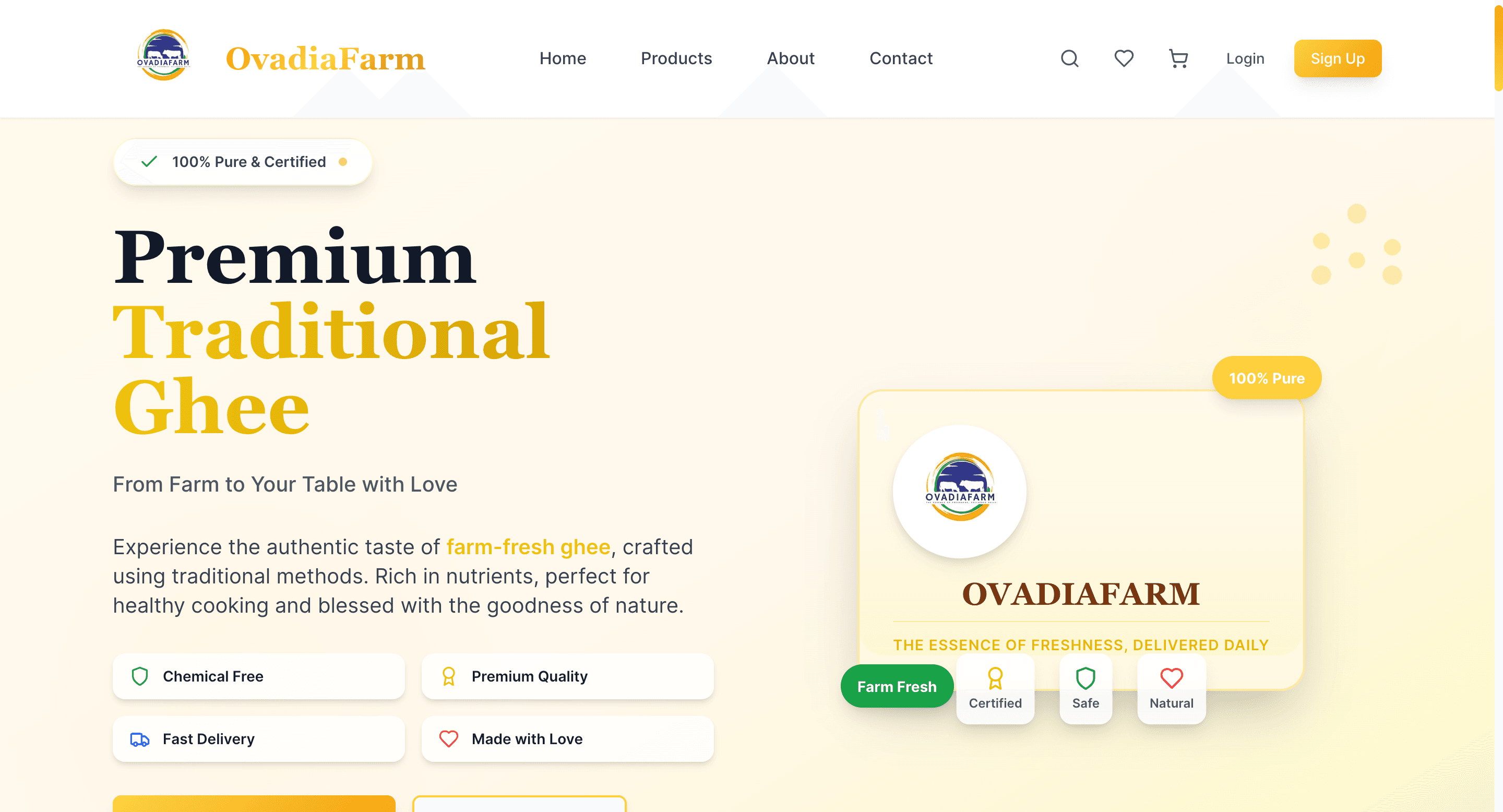 E‑Commerce Template